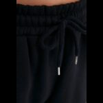 ⁦بنطلون تركي رياضي صوف  للنساء لون أسود⁩ - الصورة ⁦4⁩