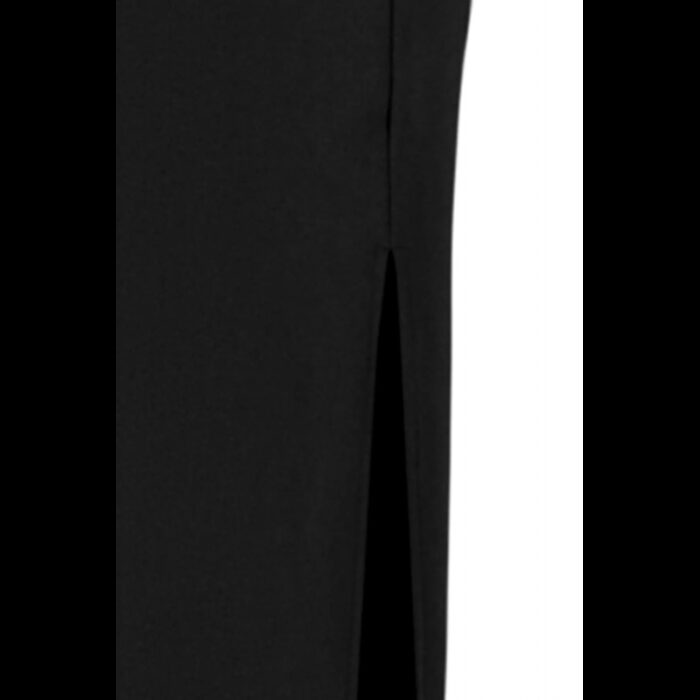 ⁦تنورة طويلة تركي ماكسي بخصر مرتفع للنساء لون أسود⁩ - الصورة ⁦5⁩