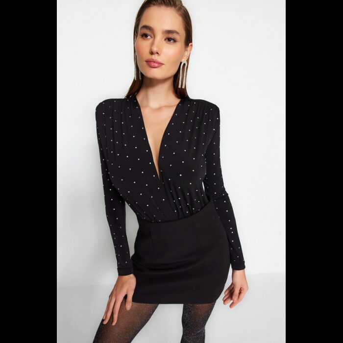 10329681_67db938ae8454 قميص الحجر الاسود التركي للنساء لون أسود - الصورة 1