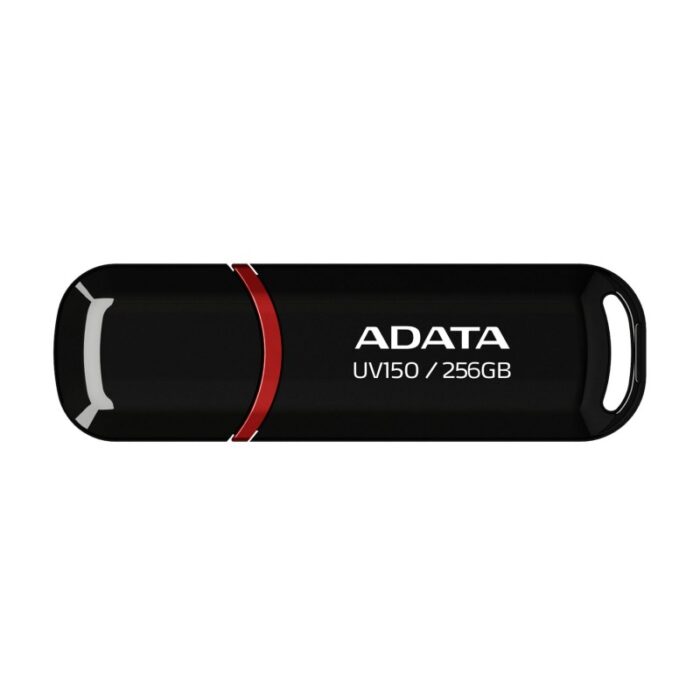 10329736_67db93e03d908 فلاش ميموري من ايه داتا سعة 256 جيجا- ADATA 256GB UV150 DashDrive Slim Bevelled USB Flash Drive - الصورة 1