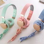 ⁦سماعة رأس سلكية من جيبي بألوان مختلفة-GJBY GJ18 Earphone Headphone⁩ - الصورة ⁦4⁩