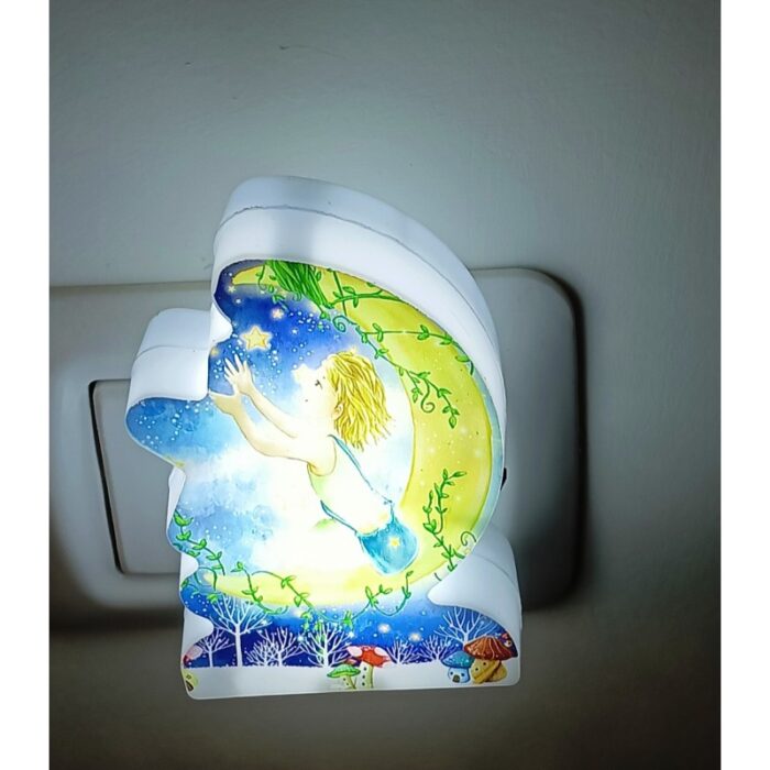10329772_67db9419693d1 لمبة (مصباح ليل) بتصميم على شكل قمر برسومات دب - الصورة 1