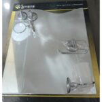 ⁦طقم مرآة مع اكسسوارات حمام 5 قطع⁩ - الصورة ⁦2⁩