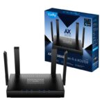 راوتر كودي ايه اكس 3000 لون أسود - Cudy AX3000 Gigabit Wi-Fi 6 Mesh Router