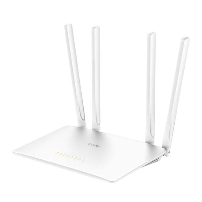 ⁦راوتر كودي دبليو اكس 1200 لون أبيض- Cudy AC1200 Wi-Fi Router⁩ - الصورة ⁦2⁩