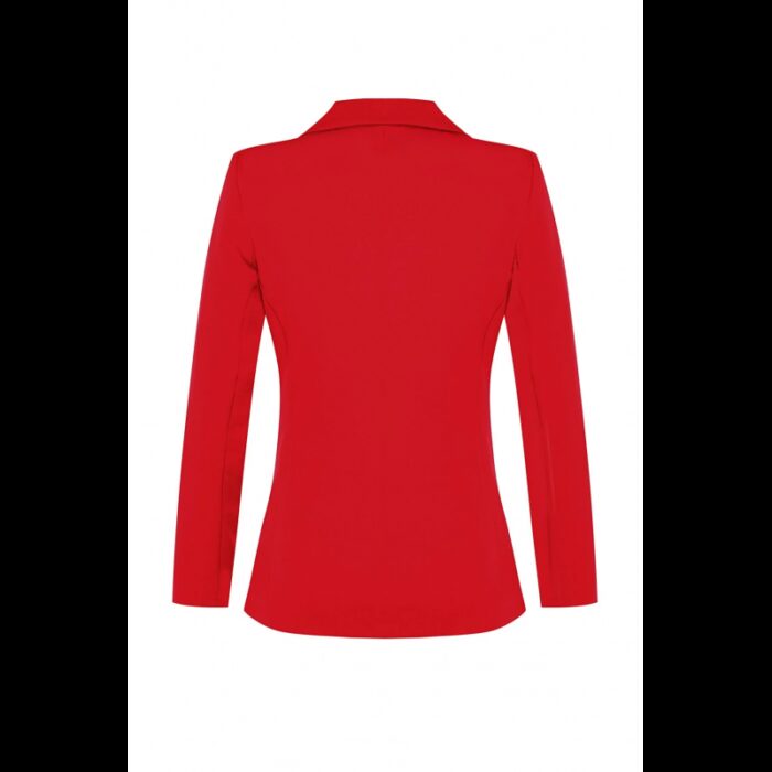 ⁦بليزر تركي للنساء لون أحمر⁩ - الصورة ⁦7⁩