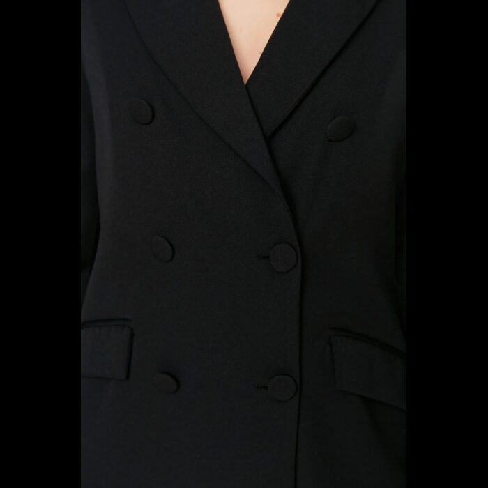 ⁦بليزر تركي للنساء لون أسود⁩ - الصورة ⁦4⁩