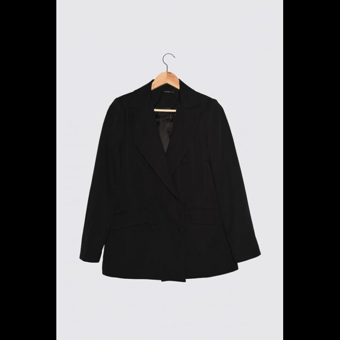 ⁦بليزر تركي للنساء لون أسود⁩ - الصورة ⁦6⁩