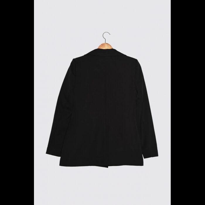 ⁦بليزر تركي للنساء لون أسود⁩ - الصورة ⁦7⁩