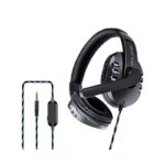 ⁦سماعات سلكية مع ميكروفون من اوفلينج لون أسود - Ovling Ov-P3 3.5Mm Wired Gaming Headset⁩ - الصورة ⁦2⁩