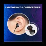 ⁦سماعات اذن سلكية من جي بي ال لون أسود-JBL C100 Wired In Ear Headphones with Mic Black⁩ - الصورة ⁦8⁩