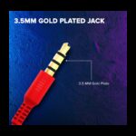 ⁦سماعات اذن سلكية من جي بي ال لون أحمر-JBL C100 Wired In Ear Headphones with Mic Red⁩ - الصورة ⁦9⁩