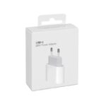 ⁦عظمة شحن (محول) ايفون الأصلي  منفذ تايب سي 20 واط لون أبيض - Apple USB-C Power Adapter 20W White⁩ - الصورة ⁦3⁩