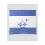 حرام شتوي للأطفال لون أزرق و أبيض