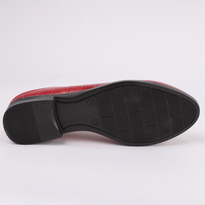 ⁦حذاء ايرون جلد بسحاب للنساء لون خمري-IRON Womens' Shoes⁩ - الصورة ⁦2⁩