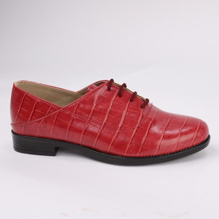 ⁦حذاء ايرون جلد بسحاب للنساء لون خمري-IRON Womens' Shoes⁩ - الصورة ⁦3⁩