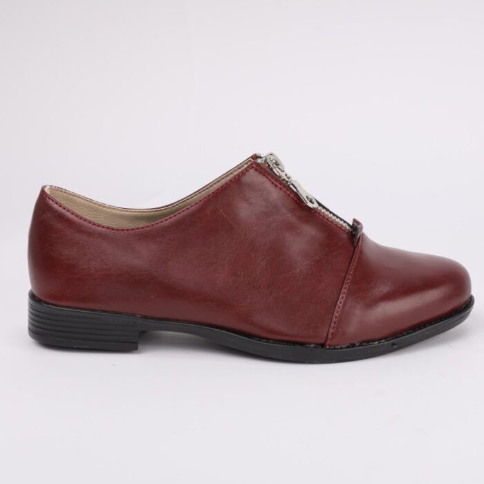 ⁦حذاء ايرون جلد بأربطة للنساء لون خمري-IRON Womens' Shoes⁩ - الصورة ⁦6⁩