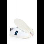 ⁦حذاء يو اس بولو جلد للرجال لون أبيض⁩ - الصورة ⁦4⁩