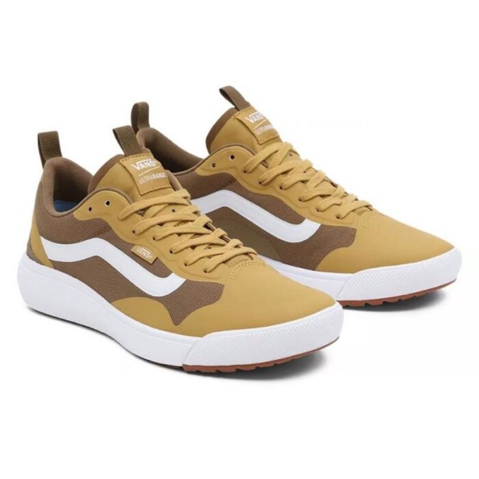 ⁦حذاء فانز ألترا رينج اكسو للجنسين لون ذهبي ونعل أبيض- Vans Unisex' Ultrarange Exo Mustard Gold/true White Shoes⁩ - الصورة ⁦2⁩