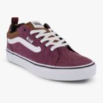 ⁦حذاء فانز فيلمور للرجال لون خمري ونعل أبيض- Vans Mens' Filmore Herren Shoes⁩ - الصورة ⁦2⁩