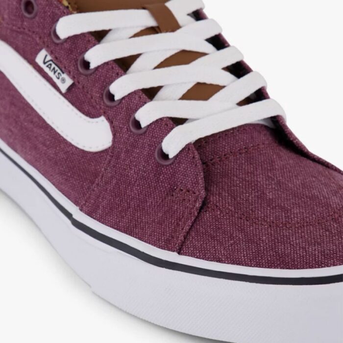⁦حذاء فانز فيلمور للرجال لون خمري ونعل أبيض- Vans Mens' Filmore Herren Shoes⁩ - الصورة ⁦6⁩