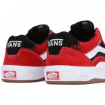 ⁦حذاء فانز ويي فييي للرجال لون أحمر ونعل أبيض- Vans Mens' Wayvee Shoes⁩ - الصورة ⁦10⁩