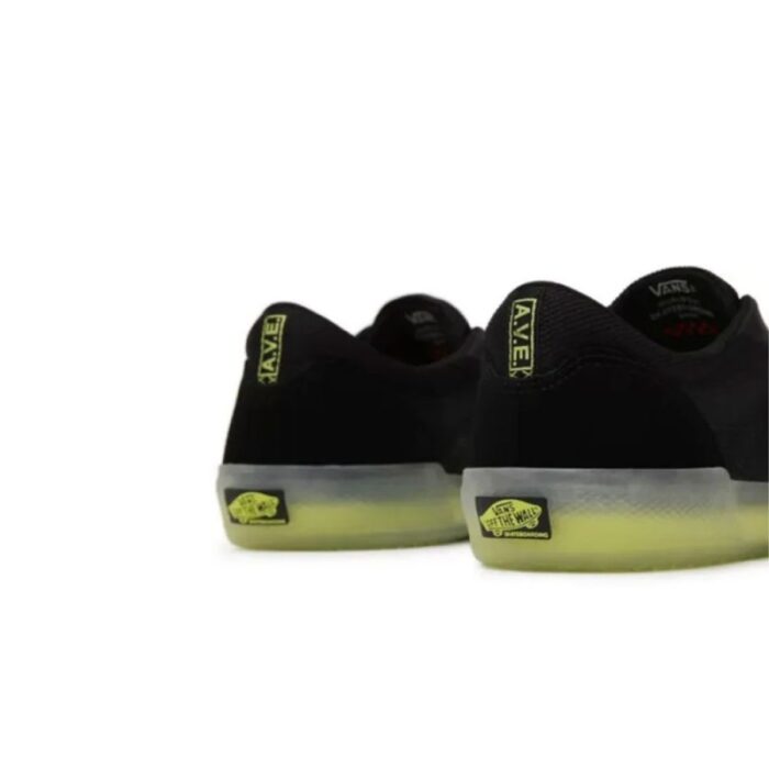 ⁦حذاء فانز اولد سكيت آفي للرجال لون أسود ونعل أصفر- Vans Mens' Skate Ave Shoes⁩ - الصورة ⁦7⁩