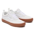 ⁦حذاء فانز كيلي ولكر للرجال لون أبيض ونعل بني- Vans Mens' Kyle Walker Shoes⁩ - الصورة ⁦7⁩