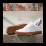 ⁦حذاء فانز كيلي ولكر للرجال لون أبيض ونعل بني- Vans Mens' Kyle Walker Shoes⁩ - الصورة ⁦11⁩
