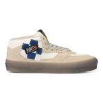 حذاء فانز اكس بوكيت هالف كاب 33 ولكر للرجال لون بيج ونعل بني- Vans Mens' x Rokit Half Cab 33 DX Shoes