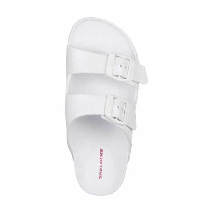 ⁦شبشب سكيتشرز كالي بلست صنشاين شيمر للنساء لون أبيض- Skechers Women's Cali Blast Sunshine Shimmer Sandal⁩ - الصورة ⁦2⁩