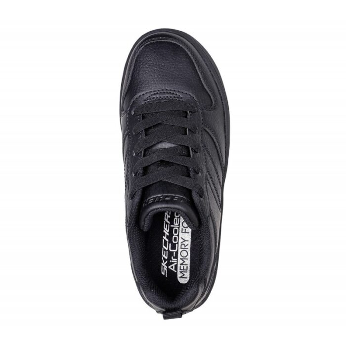 ⁦حذاء سكيتشرز سبورت كورت 92 لون أسود- Skechers Womens' Sport Court 92 Shoes⁩ - الصورة ⁦2⁩