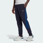 ⁦بنطلون اديداس فيوتشر ايكون ثلاث خطوط للرجال لون أزرق-adidas Mens' Future Icons 3-Stripes Pants⁩ - الصورة ⁦10⁩