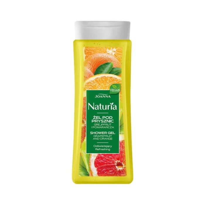 10330341_67db9674a0c86 ناتوريا شاور جل بخلاصة الجريبفوت والبرتقال من جوانا حجم 300 مل-Joanna Naturia Shower Gel Grapefruit And Orange 300ml - الصورة 1