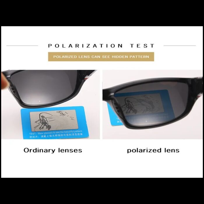 ⁦نظارة سحب لون أسود وسكني⁩ - الصورة ⁦3⁩