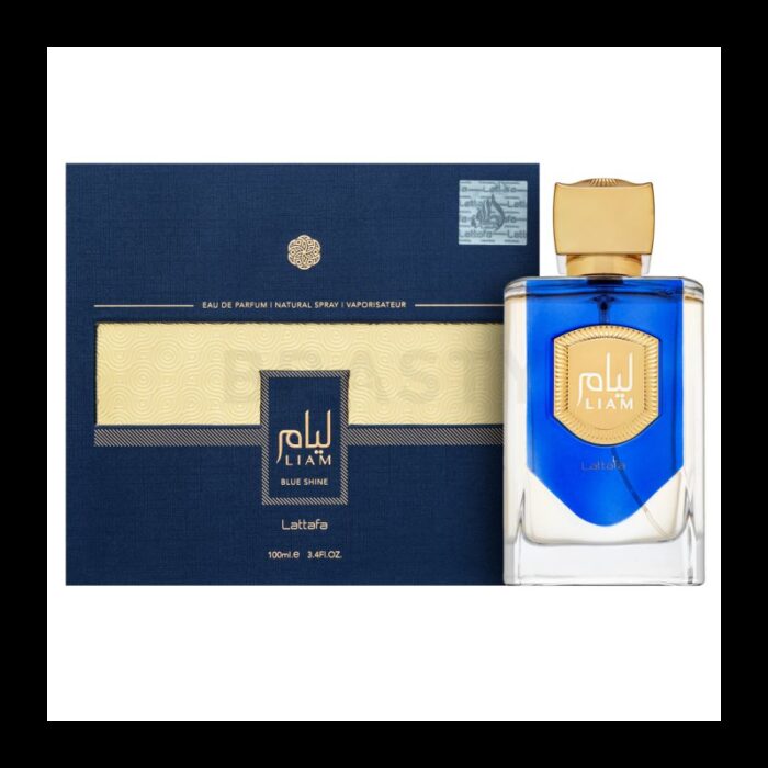 ⁦Liam Blue Shine EDP By Lattafa Perfumes Unisex 100ml - عطر ليام بلو شاين من لطافة للجنسين 100 مل⁩ - الصورة ⁦1⁩