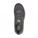 ⁦حذاء سكيتشرز تراك برودر للرجال لون رمادي ونعل أبيض- Skechers Men's Sport Track Broader Shoes⁩ - الصورة ⁦2⁩