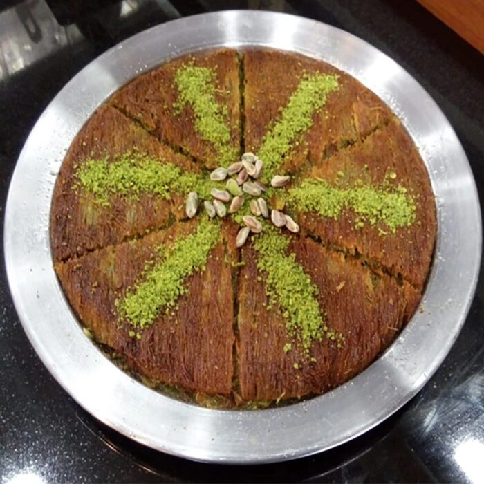 10330685_67db97df5d65a صحن ألمنيوم دائري لإعداد الحلويات قطر 24.5 سم - الصورة 1