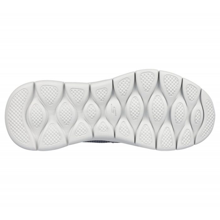 ⁦حذاء سكيتشرز جو ووك للرجال لون رمادي ونعل أبيض- Skechers Men's GO WALK Flex - Impeccable II Shoes⁩ - الصورة ⁦4⁩