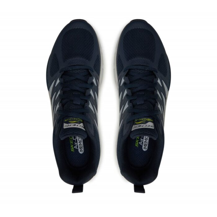 ⁦حذاء سكيتشرز سكيتش اير فينتشرا ريفيل للرجال لون كحلي ونعل أبيض- Skechers Men's Skech-Air Ventura - Revell Shoes⁩ - الصورة ⁦6⁩