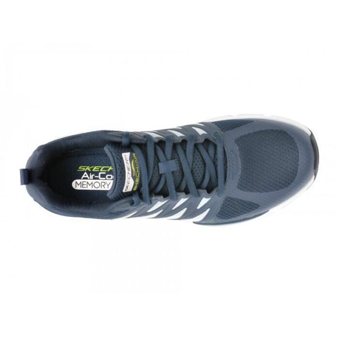 ⁦حذاء سكيتشرز سكيتش اير فينتشرا ريفيل للرجال لون كحلي ونعل أبيض- Skechers Men's Skech-Air Ventura - Revell Shoes⁩ - الصورة ⁦14⁩