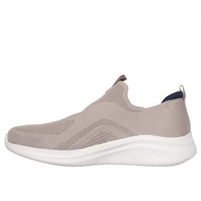 ⁦حذاء سكيتشرز ألترا فليكس 3.0- توسكن للرجال لون بيج ونعل أبيض- Skechers Men's Ultra Flex 3.0 - Tusken Shoes⁩ - الصورة ⁦5⁩