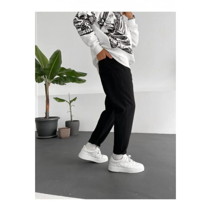 ⁦بنطلون جينز شبابي boyfriend FIT⁩ - الصورة ⁦3⁩