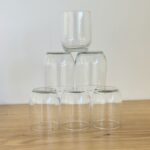 ⁦طقم كاسات للمشروبات والعصائر شفاف عدد 6 من LAV⁩ - الصورة ⁦2⁩