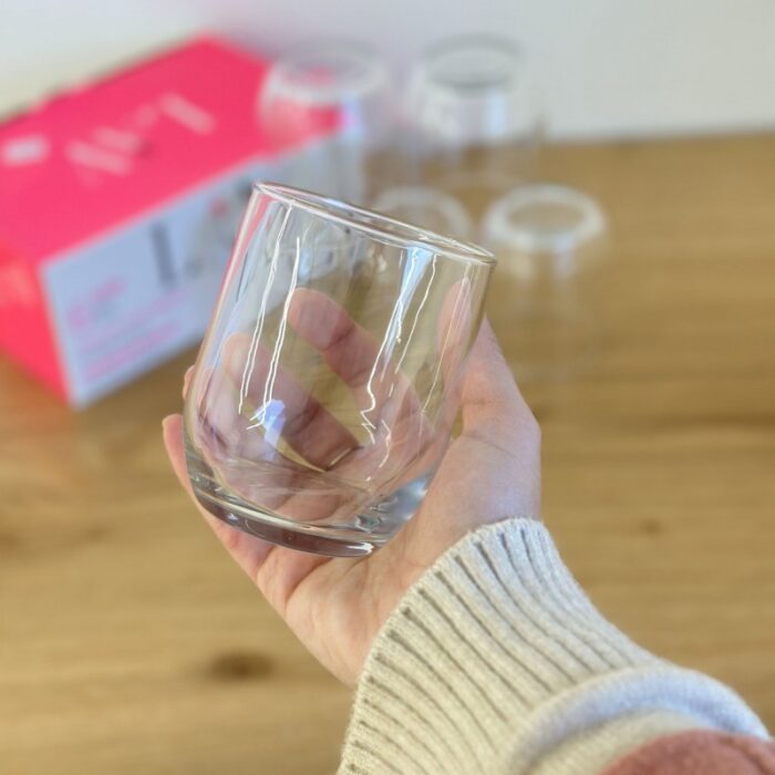 ⁦طقم كاسات للمشروبات والعصائر شفاف عدد 6 من LAV⁩ - الصورة ⁦3⁩