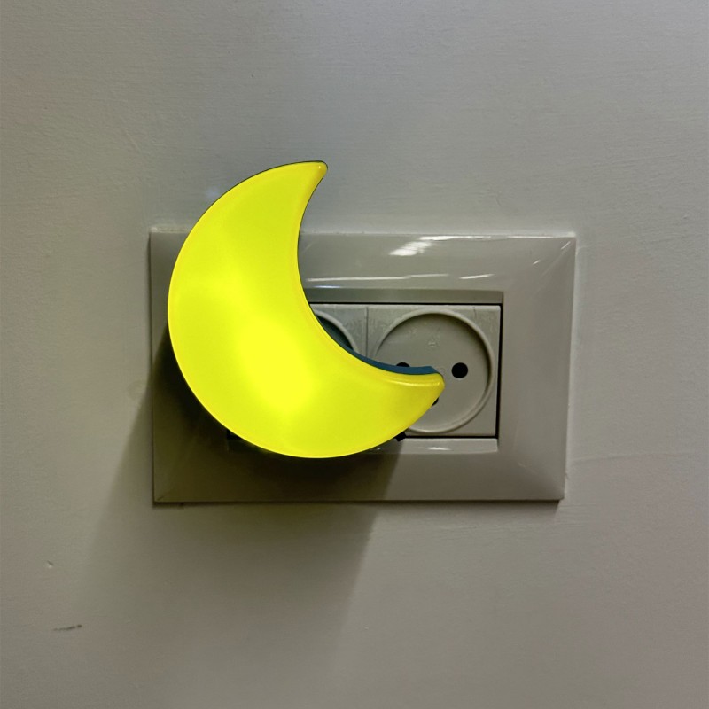 ⁦مصباح ليد بتصميم هلال لغرف الأطفال⁩ - الصورة ⁦1⁩