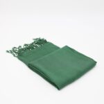 شال رأس نسائي حجم 165×70 سم لون أخضر