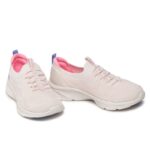⁦حذاء سكيتشرز ريلاكس فيت: لوكس كمفورت للنساء لون زهري بارد- Skechers Women's Relaxed Fit: D'Lux Comfort - Bonus Prize Shoes⁩ - الصورة ⁦9⁩