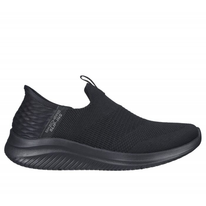 ⁦حذاء سكيتشرز سليب انس: ألترا فليكس 3.0 كوزي للنساء لون أسود- Skechers Women's Slip-ins: Ultra Flex 3.0 - Cozy Streak Shoes⁩ - الصورة ⁦2⁩