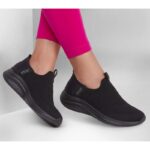 ⁦حذاء سكيتشرز سليب انس: ألترا فليكس 3.0 كوزي للنساء لون أسود- Skechers Women's Slip-ins: Ultra Flex 3.0 - Cozy Streak Shoes⁩ - الصورة ⁦3⁩